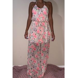 Floral maxi dress